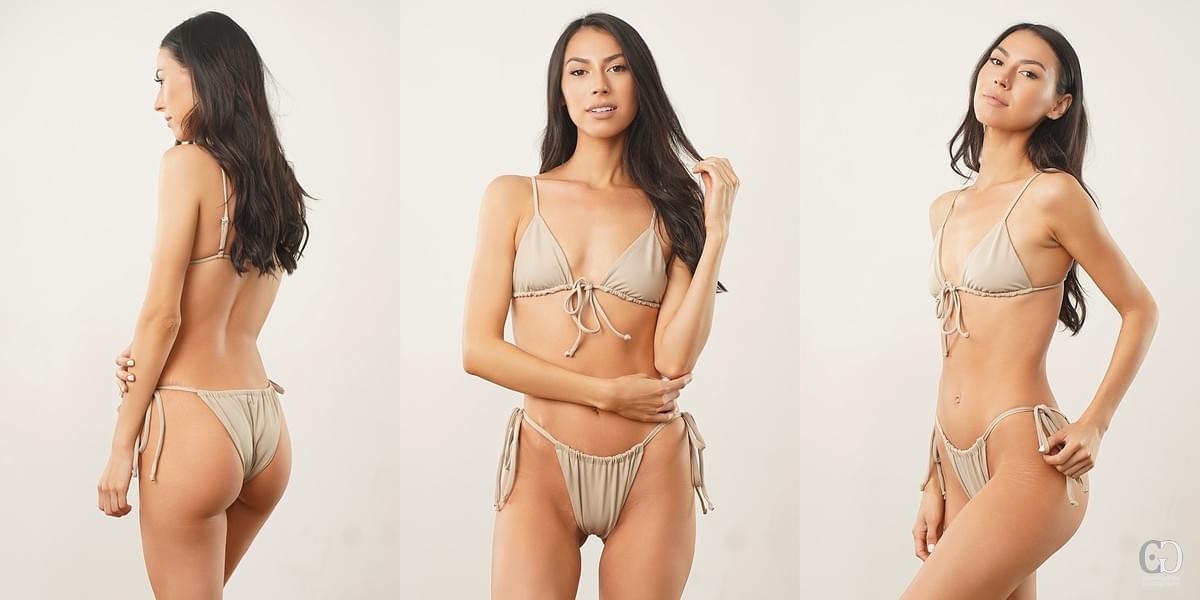Commercial swimwear campaign image