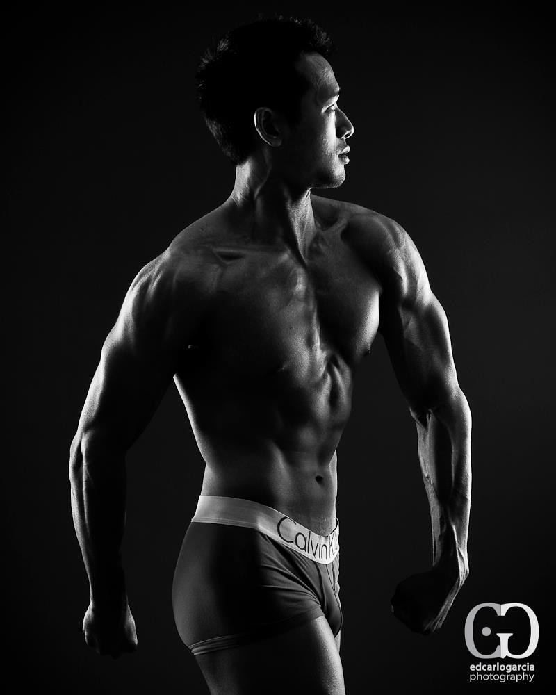Sports fitness portrait