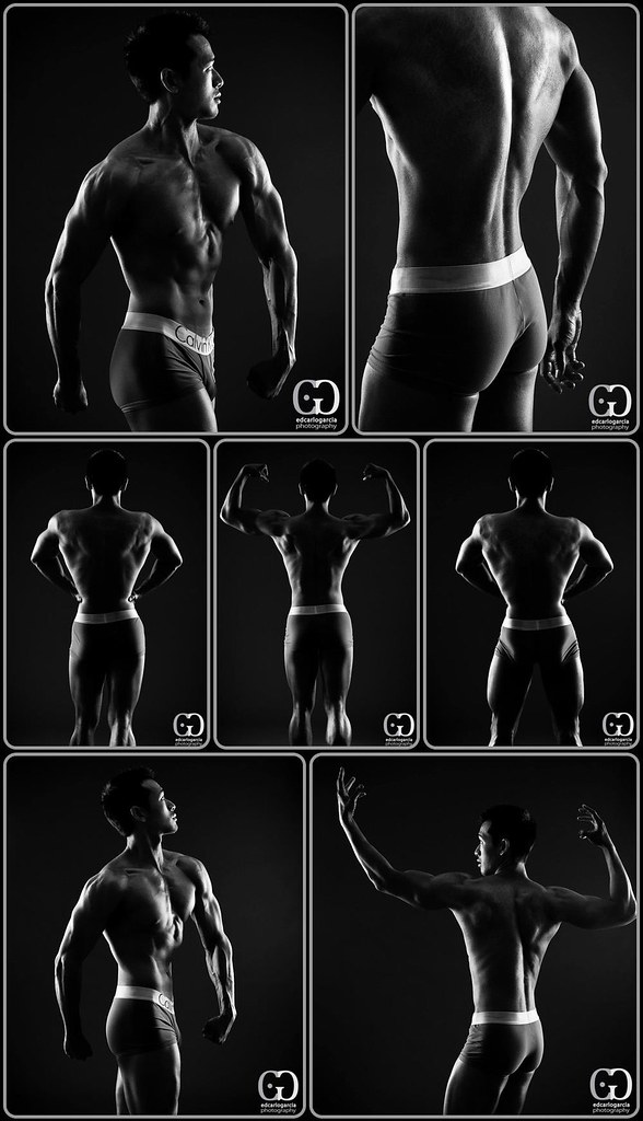 Sports portrait with natural movement